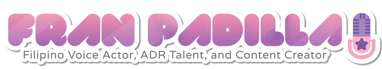 Fran Padilla logo Fran Padilla - Voiceover Artist